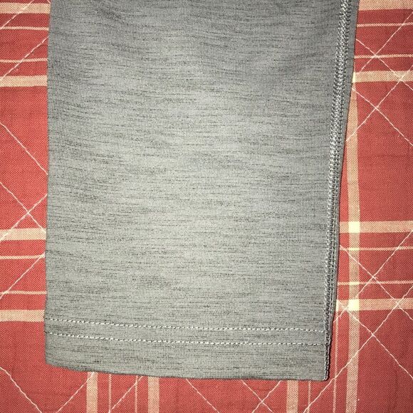Nike Dri fit grey cropped capris tights workout exercise athletic running pants - Picture 2 of 9